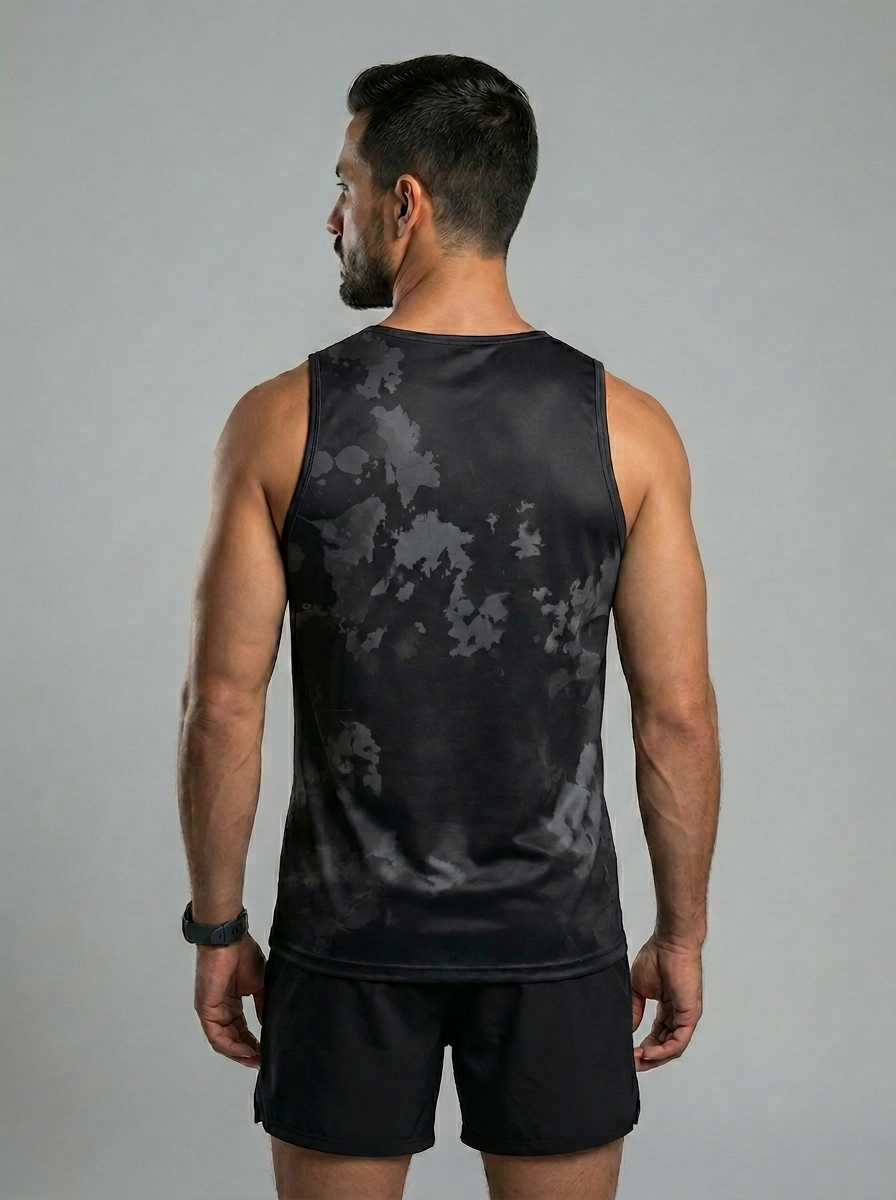 PLAYERA TANK KINESTESIA RUN 2.0 · BLACK EDITION HOMBRE Y MUJER