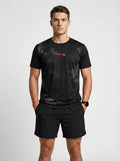 PLAYERA MANGA CORTA KINESTESIA RUN 2.0 · BLACK EDITION HOMBRE Y MUJER