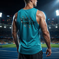 PLAYERA TANK SIN MANGAS AZUL OCEAN PARA HOMBRE