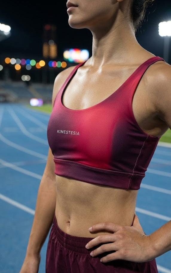 TOP CRUZADO ROJO DEPORTIVO MUJER