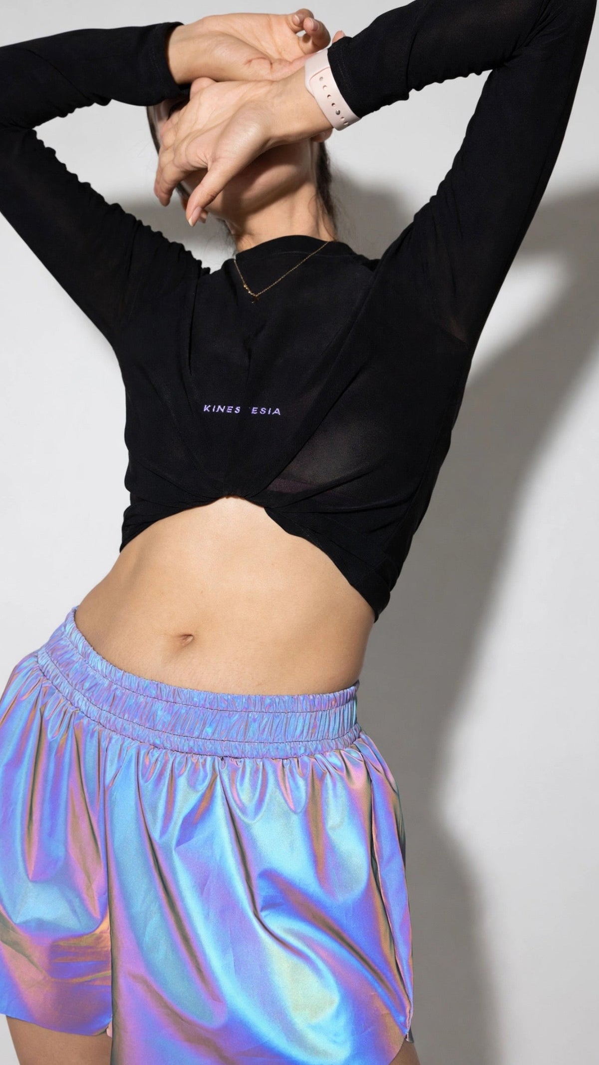 RUNNING SHORT REFLEJANTE MUJER