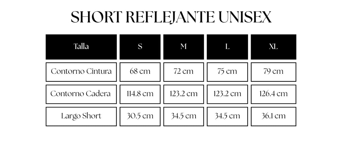 RUNNING SHORT REFLEJANTE MUJER