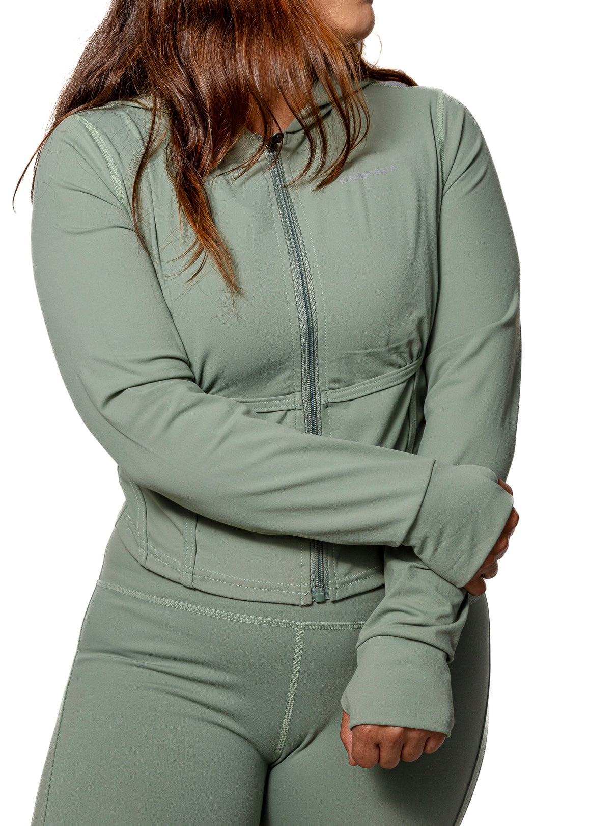 Compra set deportivo JACKET OLIVO MUJER | Kinestesia — Moda deportiva.