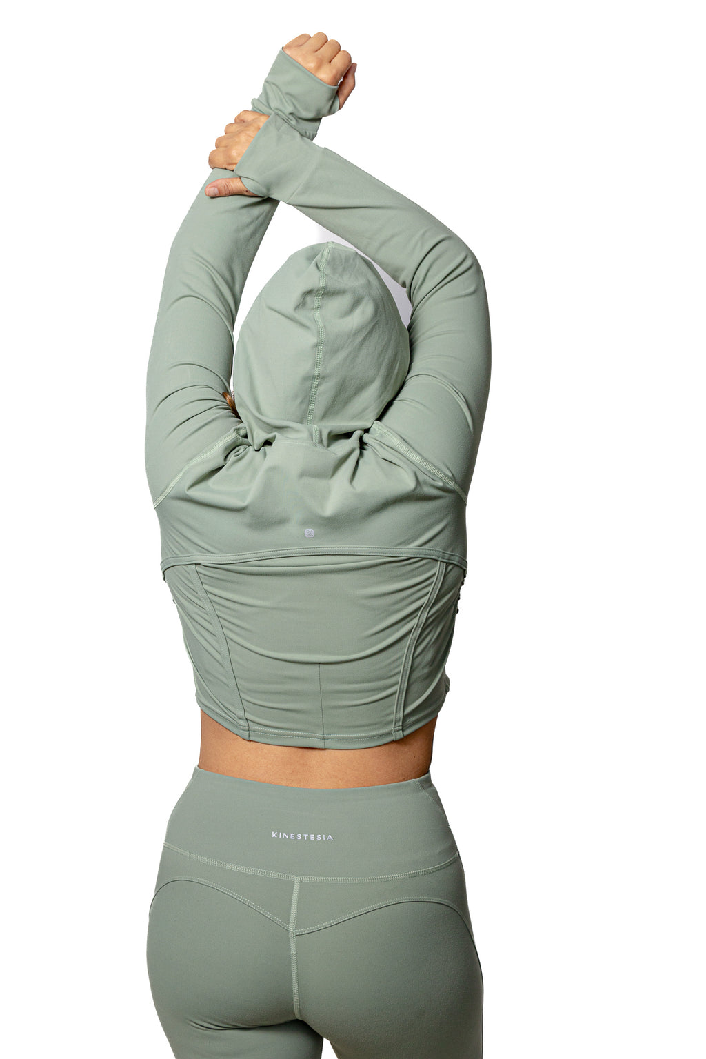 Set deportivo KINESTESIA — JACKET OLIVO MUJER | Ropa Deportiva México