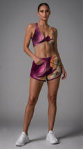 Set deportivo KINESTESIA — SET CONJUNTO TOP CRUZADO Y SHORT DEPORTIVO MUJER F | Ropa Deportiva México