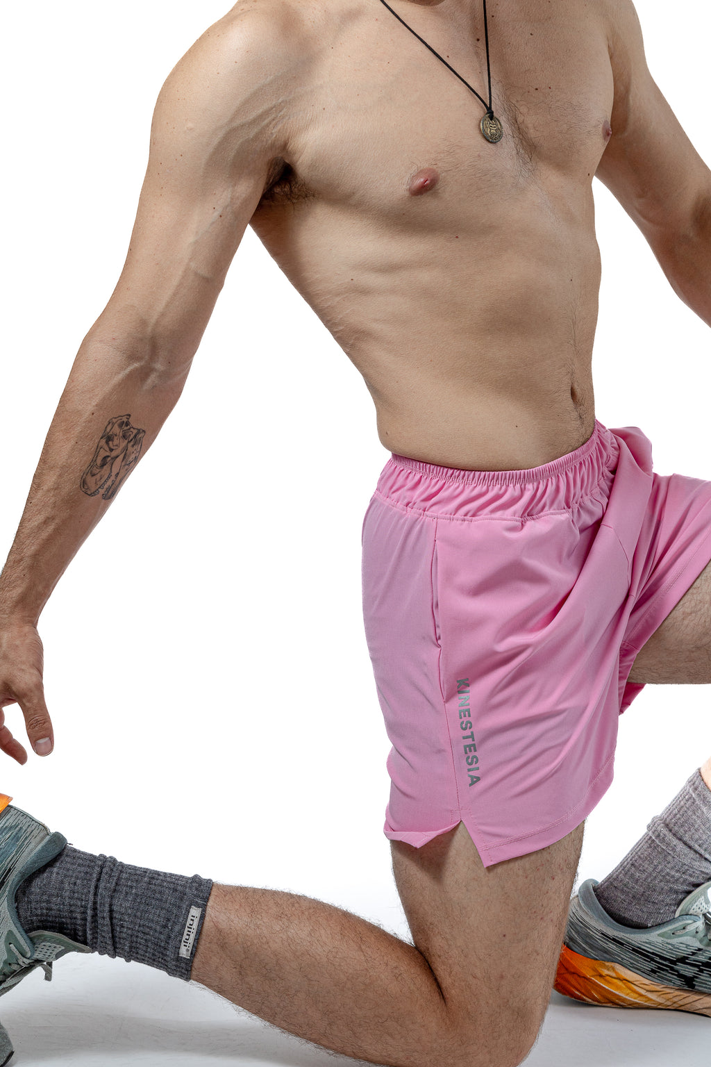 Compra short deportivo SHORT ROSA BABY CON LICRA INTERNA DE HOM | Kinestesia — Moda deportiva.