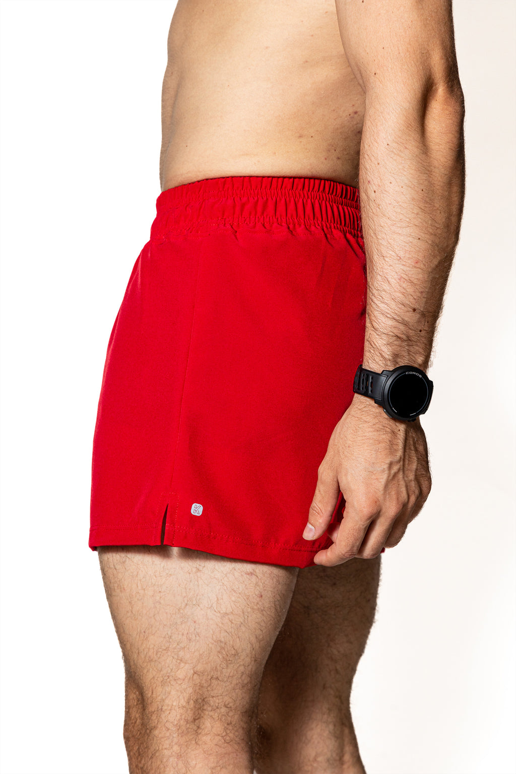 Short deportivo premium — SHORT ROJO DE COMPETENCIA PARA HOMBRE — Kinestesia México.