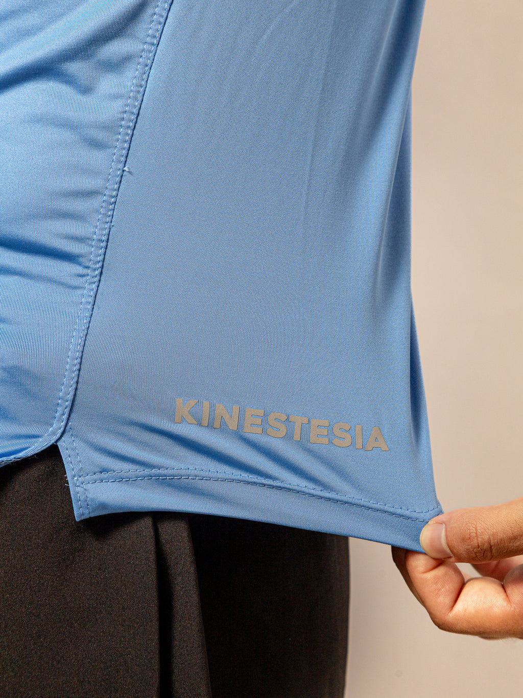 Compra playera deportiva PLAYERA MANGA CORTA AZUL CYAN PARA HOMBR | Kinestesia — Moda deportiva.