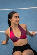 TOP CRUZADO ROJO DEPORTIVO MUJER