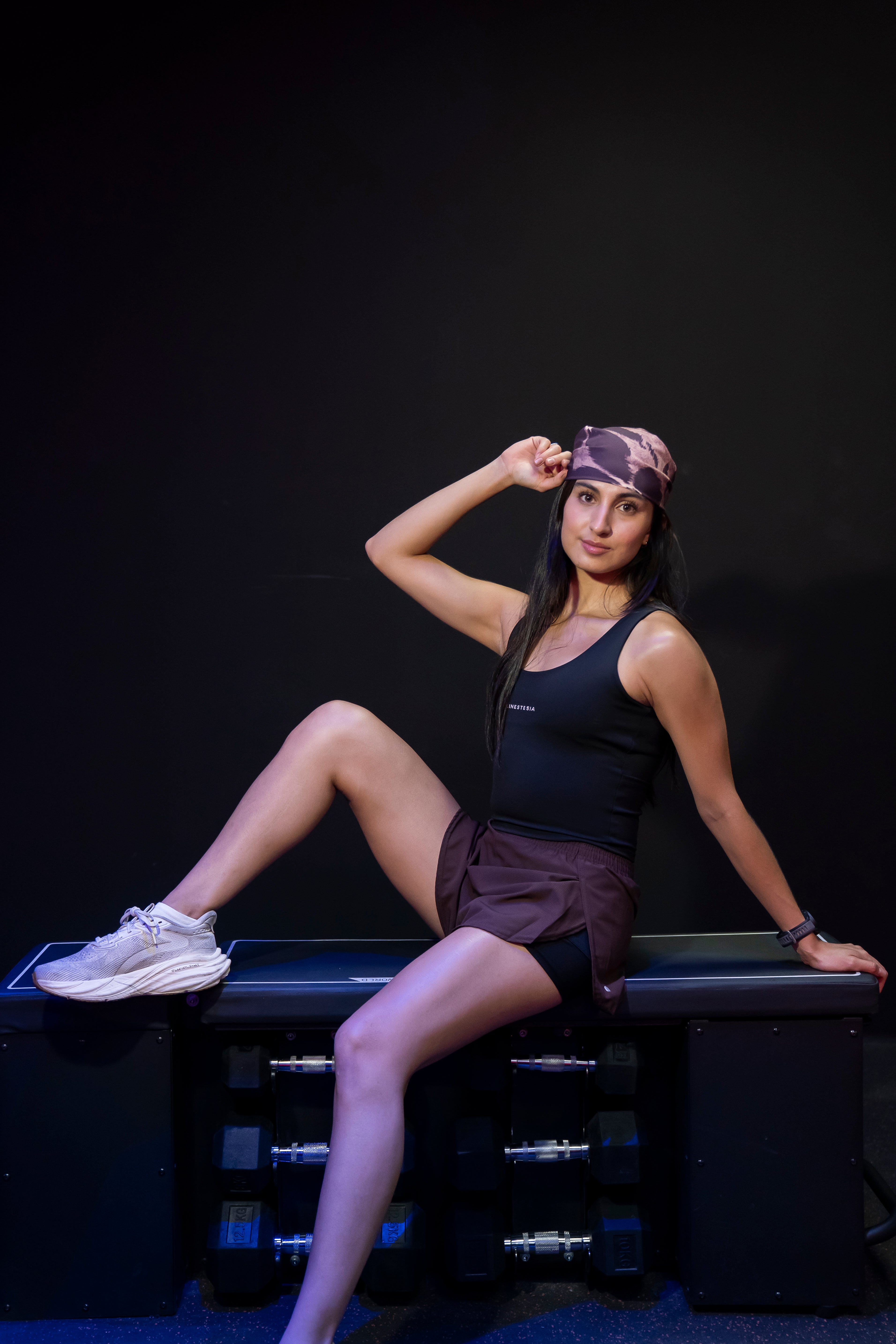 BLUSA DE COMPRESIÓN CON BOLSILLOS PARA MUJER PLAYERA