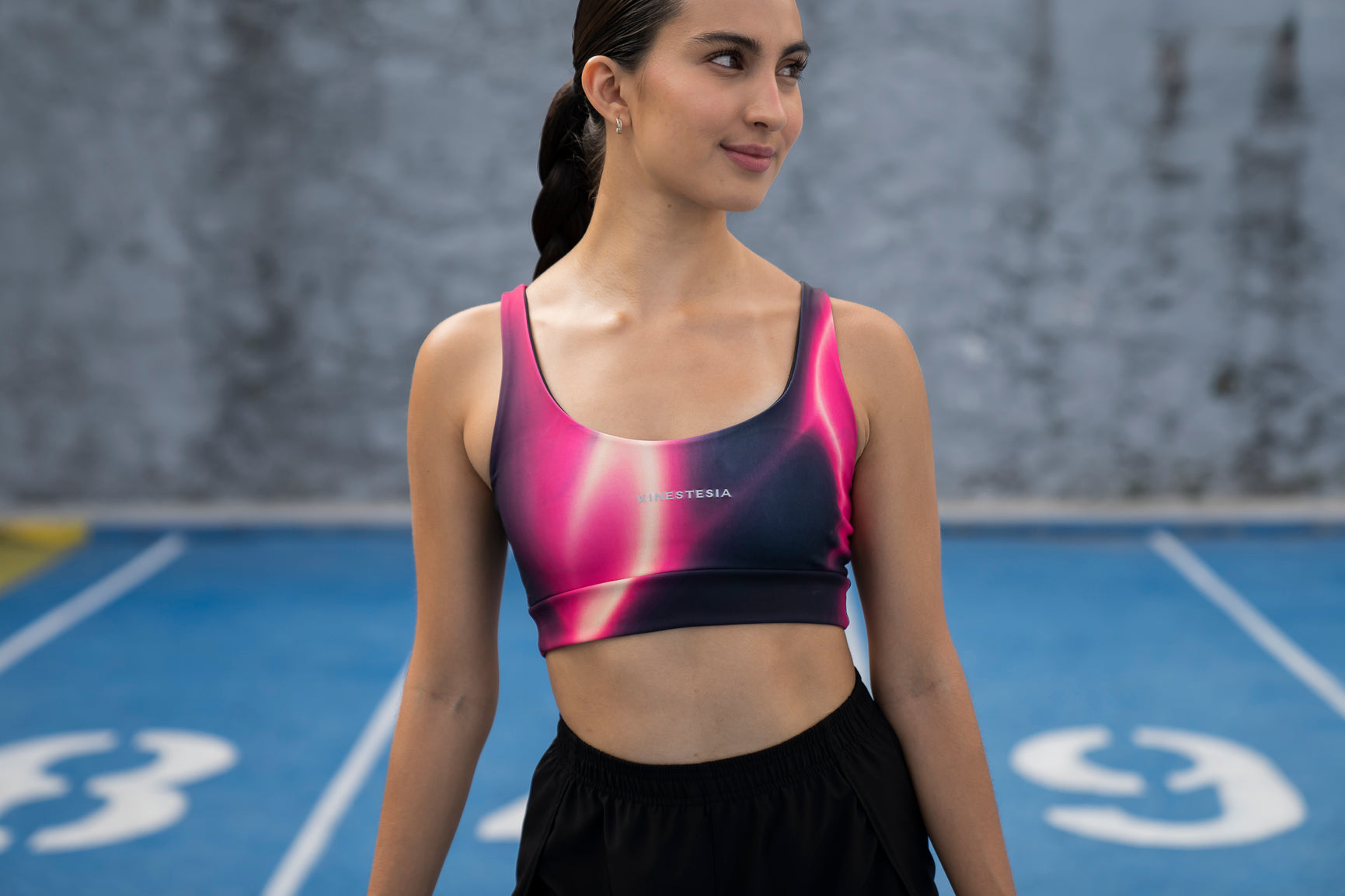 TOP DEPORTIVO MUJER UVA DEGRADADO