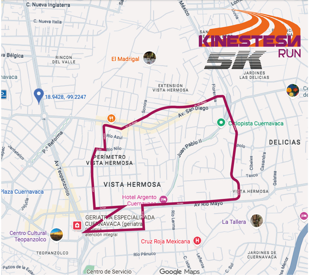 BOLETO CARRERA 5K- FASE 3