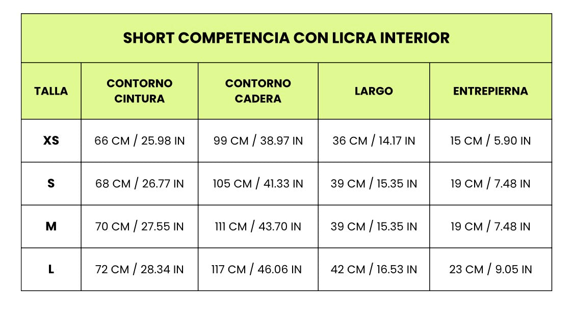 RUNNING SHORT CON LICRA INTERIOR ROJO DEGRADADO MUJER
