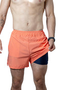 Short deportivo KINESTESIA — SHORT DURAZNO CON LICRA INTERNA DE HOMBRE | Ropa Deportiva México