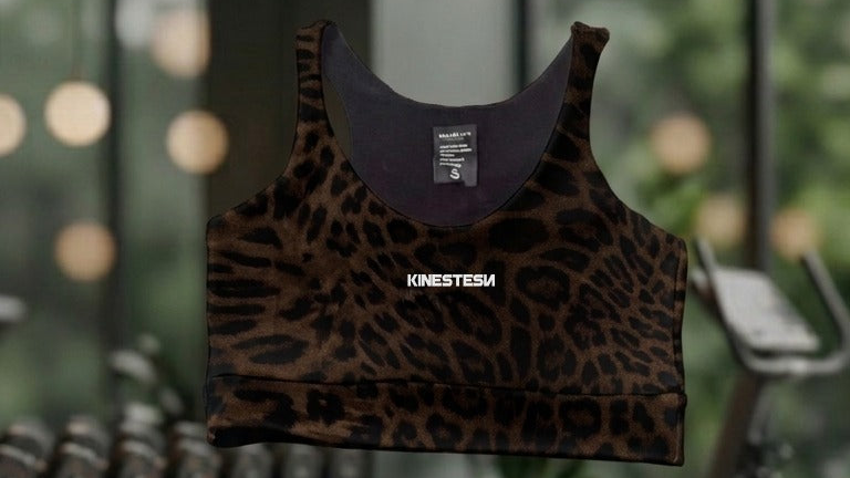 Top deportivo KINESTESIA — TOP DEPORTIVO MUJER CAFE MOTEADO | Ropa Deportiva México