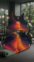 Set deportivo KINESTESIA — SET CONJUNTO TOP Y SHORT DEPORTIVO MUJER NEGRO NAR | Ropa Deportiva México