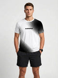 Playera deportiva KINESTESIA — PLAYERA MANGA CORTA KINESTESIA BLANCA DEGRADADO NE | Ropa Deportiva México