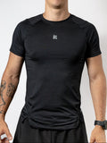 Playera deportiva KINESTESIA — PLAYERA MANGA CORTA NEGRA PARA HOMBRE KINESTESIA B | Ropa Deportiva México