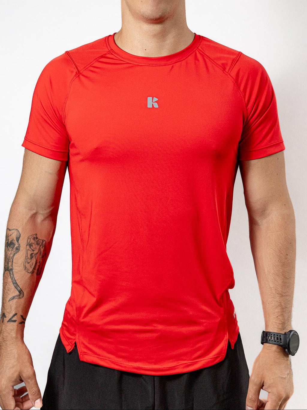 Playera deportiva KINESTESIA — PLAYERA MANGA CORTA ROJA PARA HOMBRE KINESTESIA BA | Ropa Deportiva México