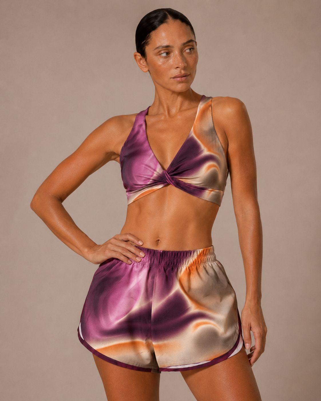 Compra set deportivo SET CONJUNTO TOP CRUZADO Y SHORT DEPORTI | Kinestesia — Moda deportiva.